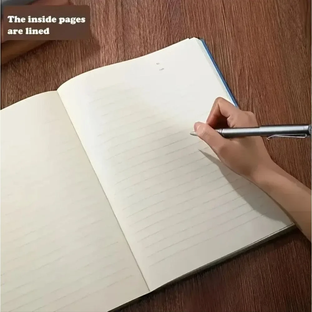 Brown faux leather Journal